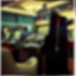 Vintage slot machine showcasing classic design