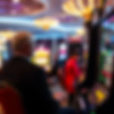 Player enjoying a free play session at a casino