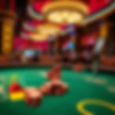 Top-Notch Facilities at Aria Poker Room Close-up of high-quality poker tables and chips in play