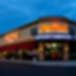 Exterior view of Barstool Sportsbook in Aurora