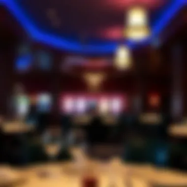 Elegant dining area inside a popular Dubuque casino