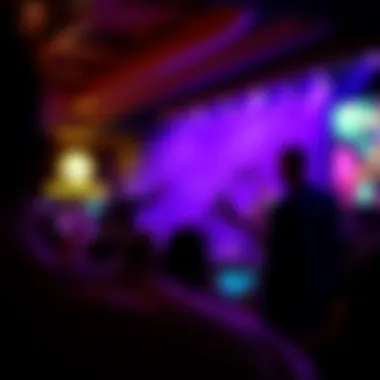 Live entertainment performance at a Dubuque casino venue