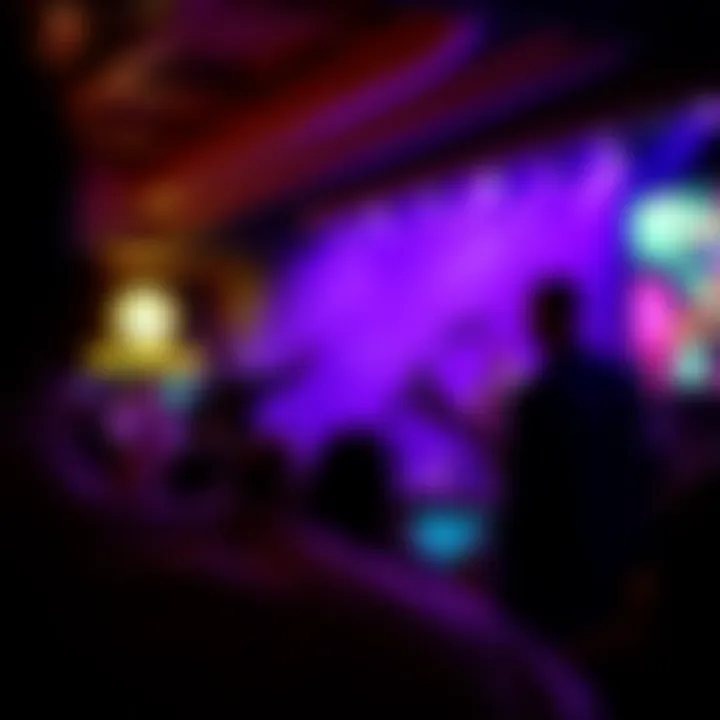 Live entertainment performance at a Dubuque casino venue