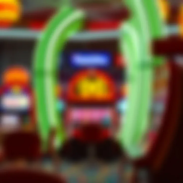 Visual representation of current trends in online gambling