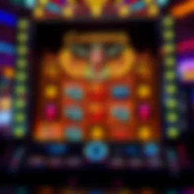 Exploring the Cleopatra Game Interface A detailed view of the game interface showcasing the slots