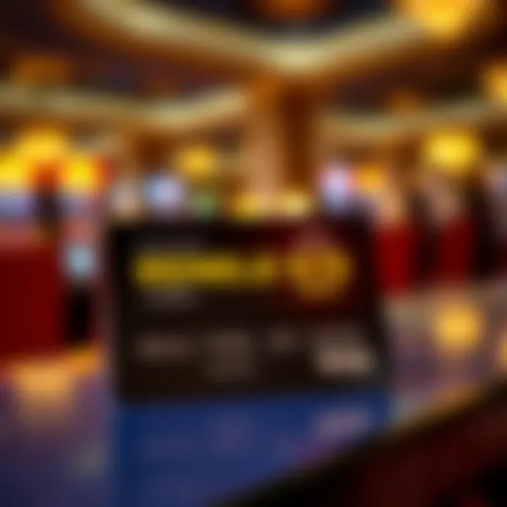 A stylish rewards card highlighting benefits