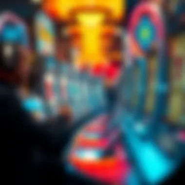 Illustration of the mechanics behind free spin games with engaging symbols and reels