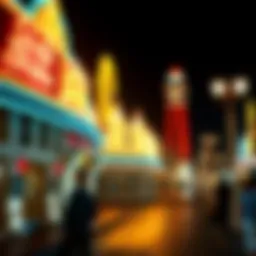 Historical view of Biloxi's Gold Strike casinos