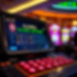 Virtual lottery ticket interface