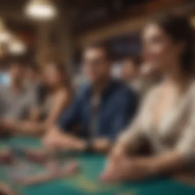 Engaged Community in Online Live Gaming A vibrant community of online players engaging in live games