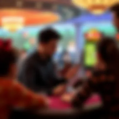 A player strategizing their next move in Skillz Bingo