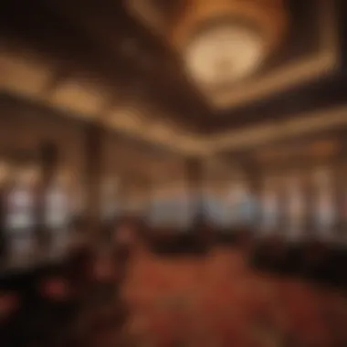 Texas-inspired Casino Ambiance Texas-themed casino decor showcasing Lone Star elements