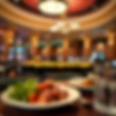 Diverse Dining Experience at Isle of Capri Casino A selection of dining options available within the casino