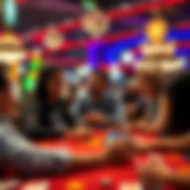 Community interactions within the MyVegas platform