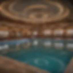 A stunning view of the Prairie Band Casino Pool area showcasing its inviting atmosphere