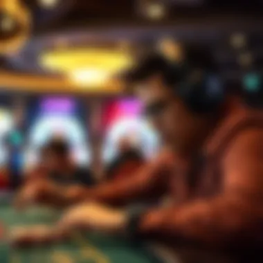 Strategic Game Participation A strategic player analyzing game mechanics