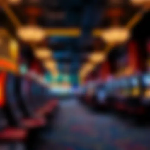 Luxurious casino interior showcasing vibrant gaming atmosphere