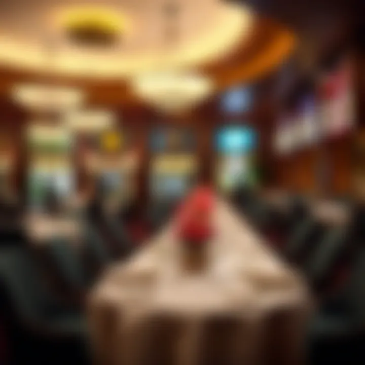 Gourmet Dining at Tulalip Casino Elegant dining area offering gourmet cuisine and fine dining experience