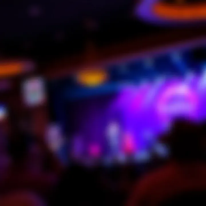 Live Entertainment at Tulalip Casino Vibrant entertainment stage with performers captivating the audience