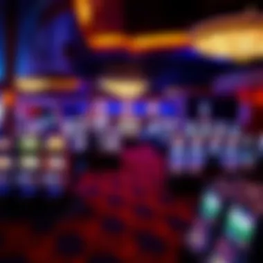 Diverse Gaming Floor Experience Exciting gaming floor filled with a variety of slot machines and tables