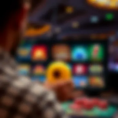 Exploring the Virtual Casino Experience Virtual casino interface showcasing various games and promotions