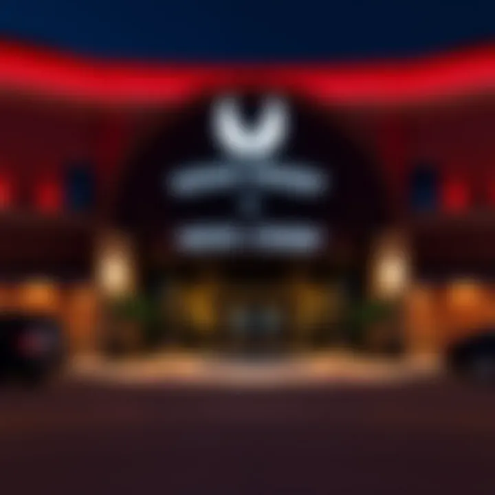 Welcoming Entrance to Wind Creek Welcoming entrance of Wind Creek, reflecting the establishment's commitment to guest experience