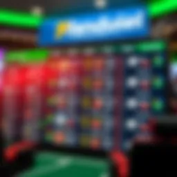 A user interface of Fanduel Paradise Sportsbook showcasing various betting options