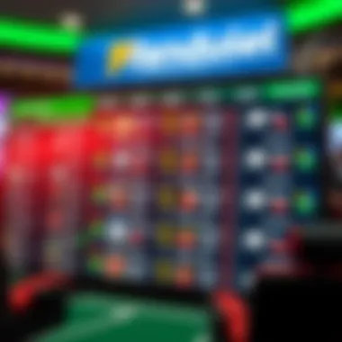 Fanduel Paradise Sportsbook Interface A user interface of Fanduel Paradise Sportsbook showcasing various betting options