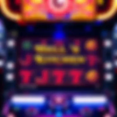 Interface Design of Hell's Kitchen Slot Machine Artistic representation of the Hell's Kitchen slot machine interface
