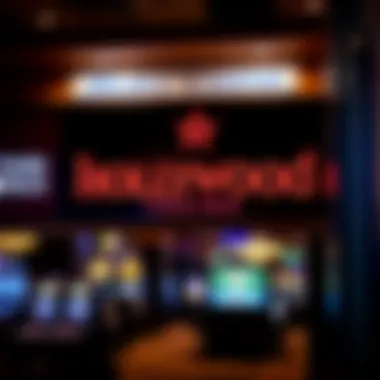 Signage and branding of Hollywood Casino PA