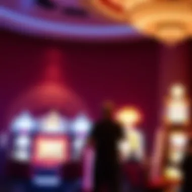 Live entertainment event at the casino with a captivating performance