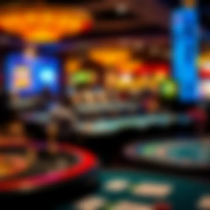 Different casino games showcasing doubling down