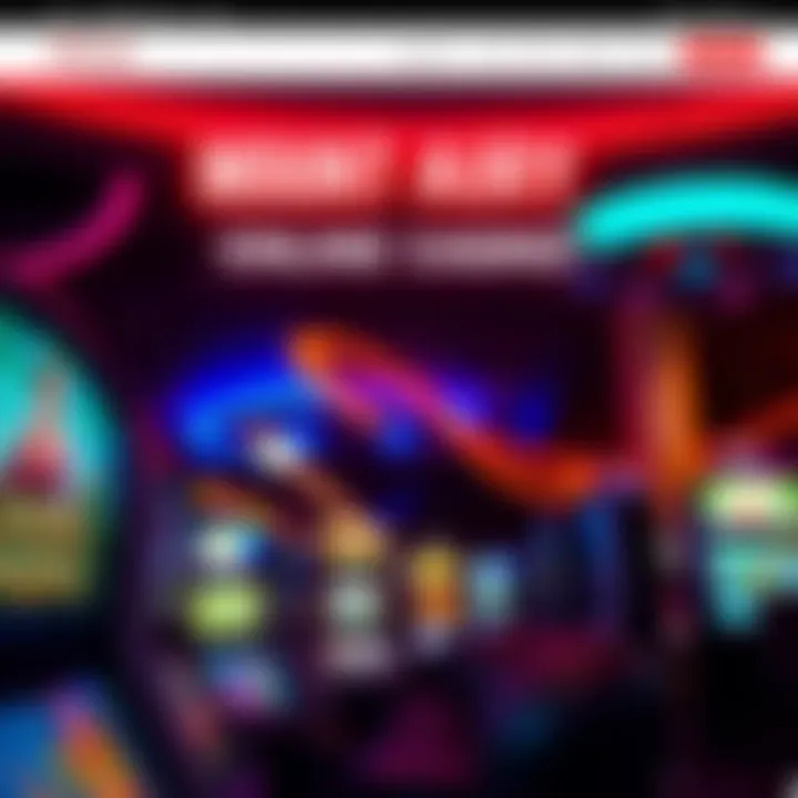 Mount Airy Online Casino Homepage Highlights A captivating view of the Mount Airy Online Casino homepage showcasing various games