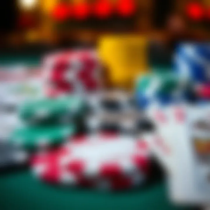 The Essence of Gambling Culture in Pennsylvania A collection of gambling chips and cards, symbolizing gaming culture