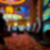 Vibrant casino floor showcasing diverse gaming options