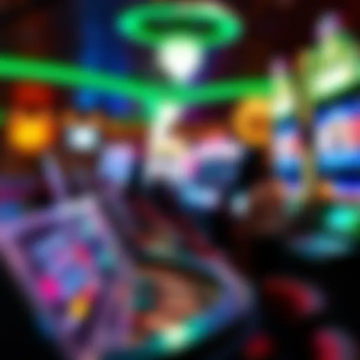 Infographic on consumer behavior influenced by casino commercials