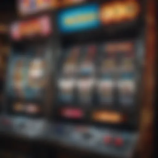 Illuminated Progressive Slot Machine Display