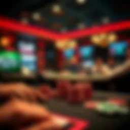 A visual representation of replay poker gameplay highlighting key strategies.