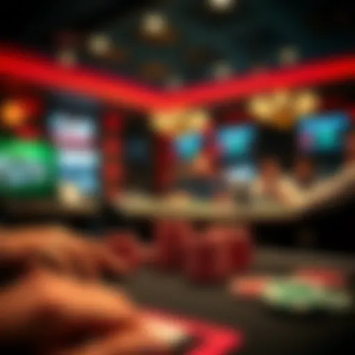 A visual representation of replay poker gameplay highlighting key strategies.