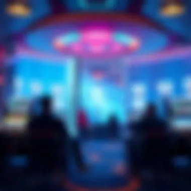 Conceptual artwork showcasing the blend of storytelling and sports betting