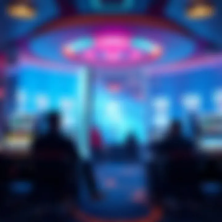 Conceptual artwork showcasing the blend of storytelling and sports betting
