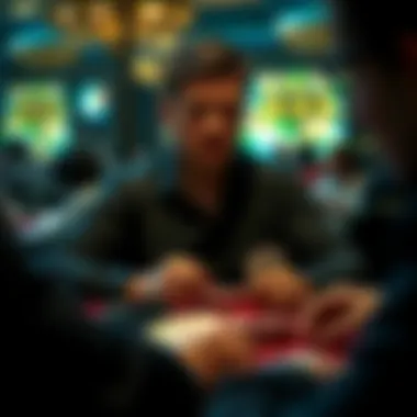 Strategic Analysis in Poker A strategic poker player analyzing their cards