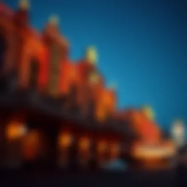 Historic architecture of a famous casino reflecting the era of its establishment.