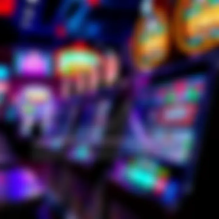 A graphical representation of market trends in slot machine sales