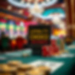 Visual representation of loyalty rewards in gambling
