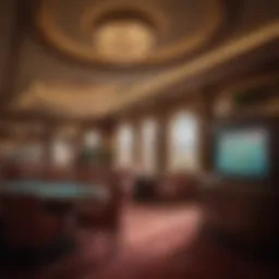 Luxurious room interior at San Manuel Casino