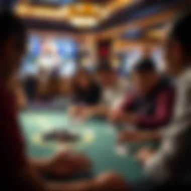 Strategies in Action at United Casino Group engaged in strategic card game at United Casino