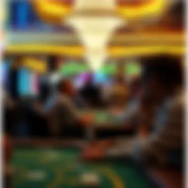 An engaging scene of players enjoying the White Orchid game at a casino.